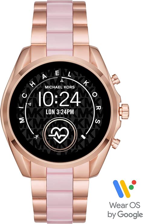 michael kors access bradshaw gen 5 display smartwatch mkt5090|Gen 5 Bradshaw Rose Gold.